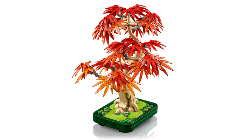LEGO Japanese Red Maple Bonsai Tree Botanical Collection