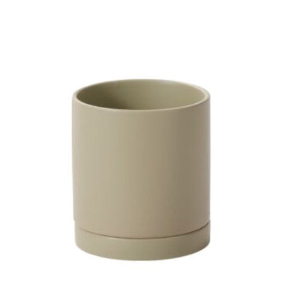 Neutral Pot with Saucer