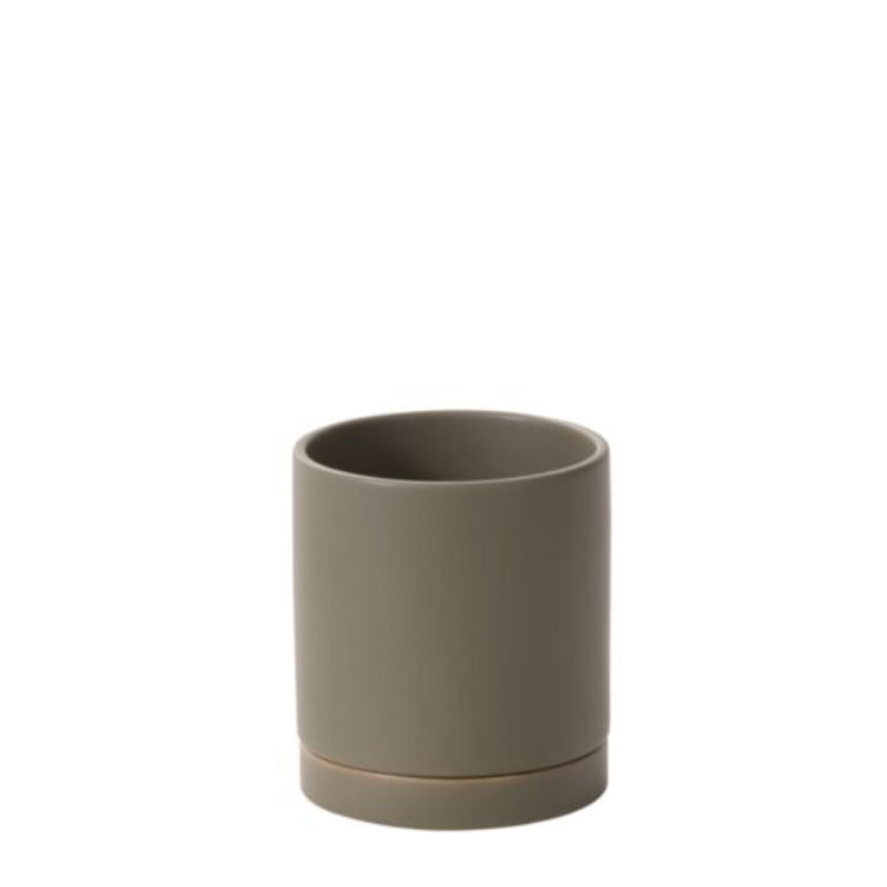 Neutral Pot with Saucer