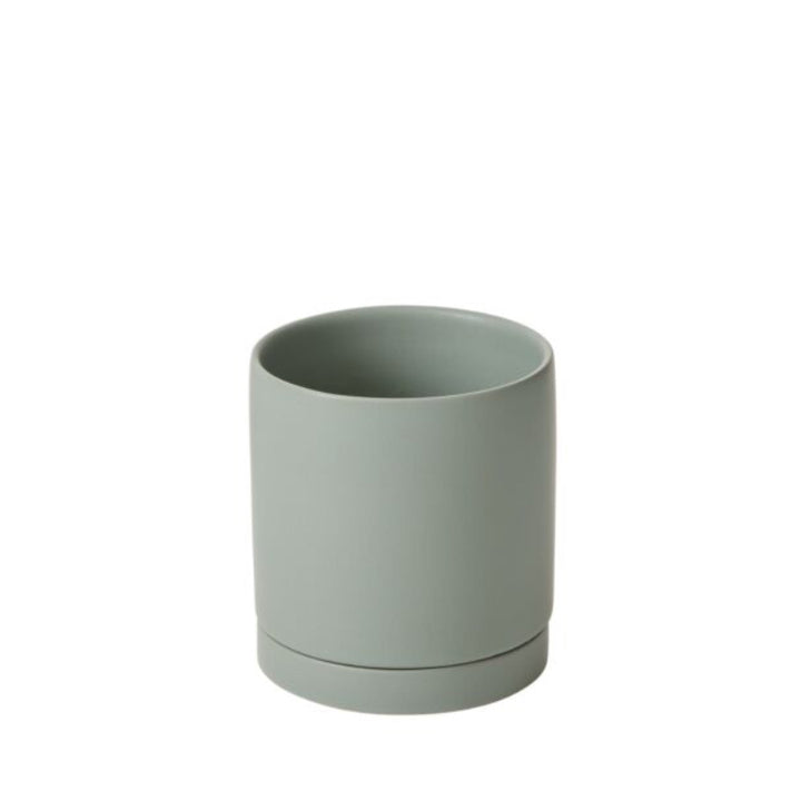 Neutral Pot with Saucer