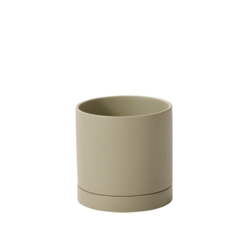 Neutral Pot with Saucer
