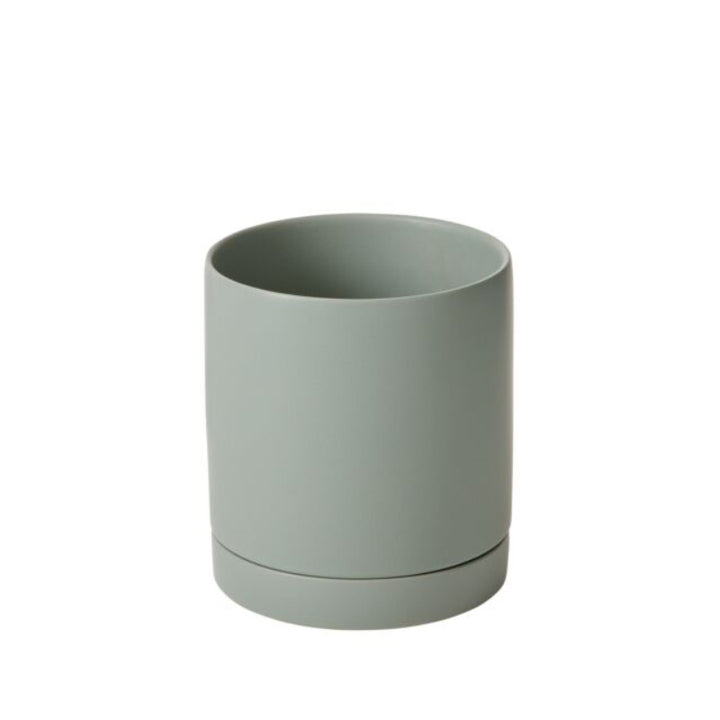 Neutral Pot with Saucer