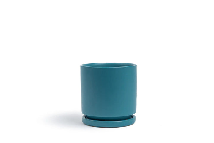Cylinder Pot with Saucer