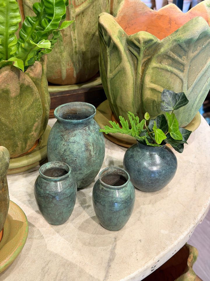 Bronze Flower Vase