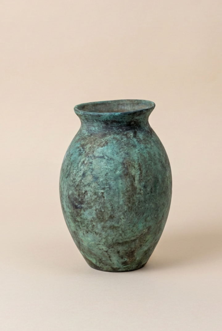 Bronze Flower Vase