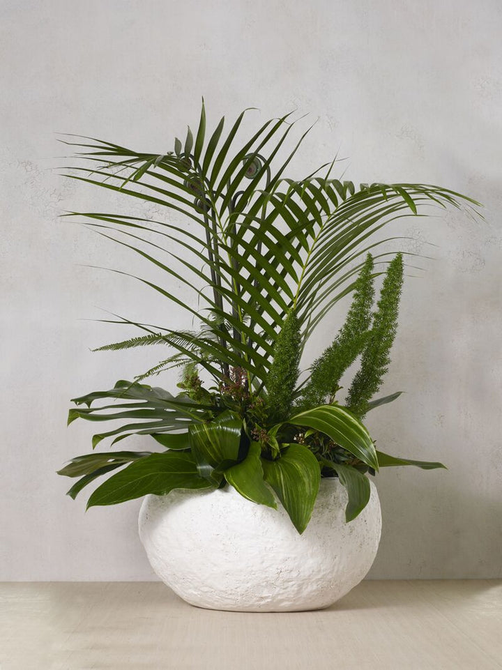 Textured White Bowl