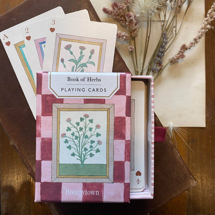 Book of Herbs Playing Card Deck